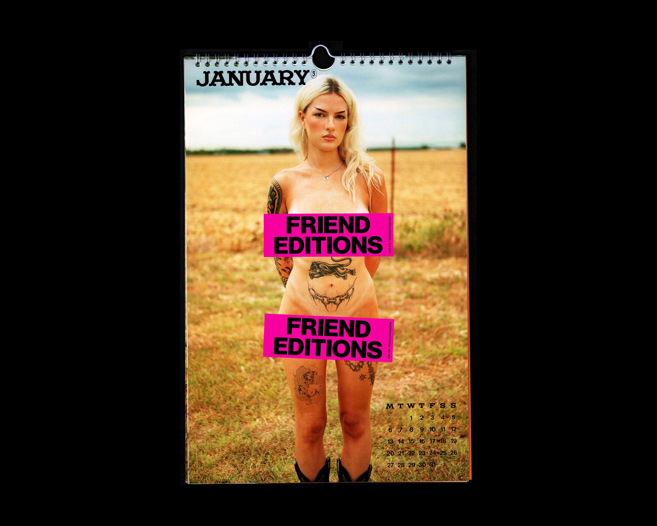 USA Nude Calender: Lara Verheijden