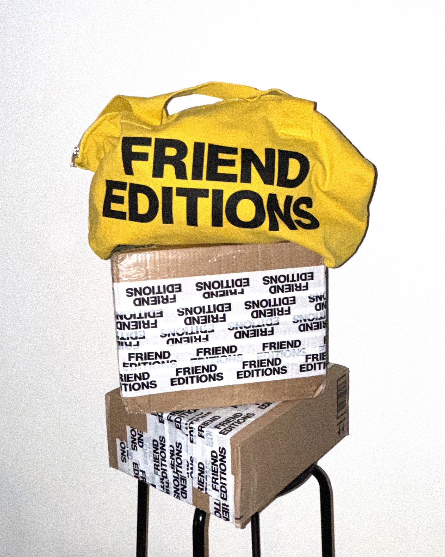 FE Monogram Carry All Tote (Yellow)