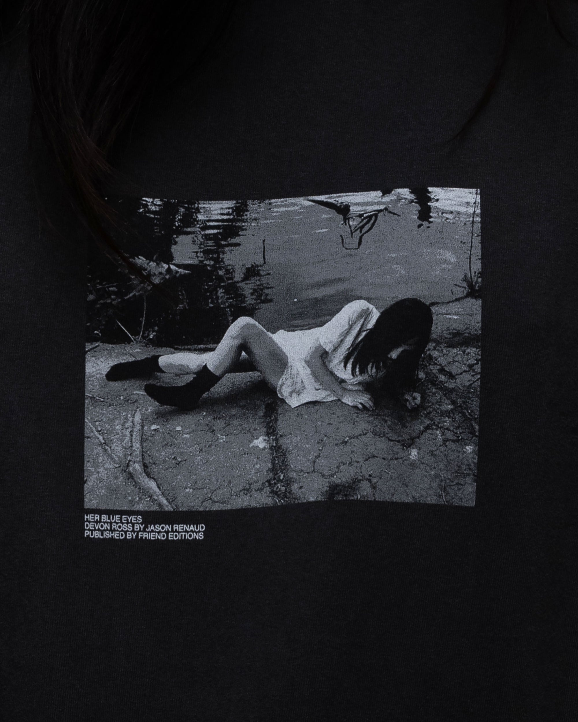 Her Blue Eyes Tee: Photo Print (Preorder)