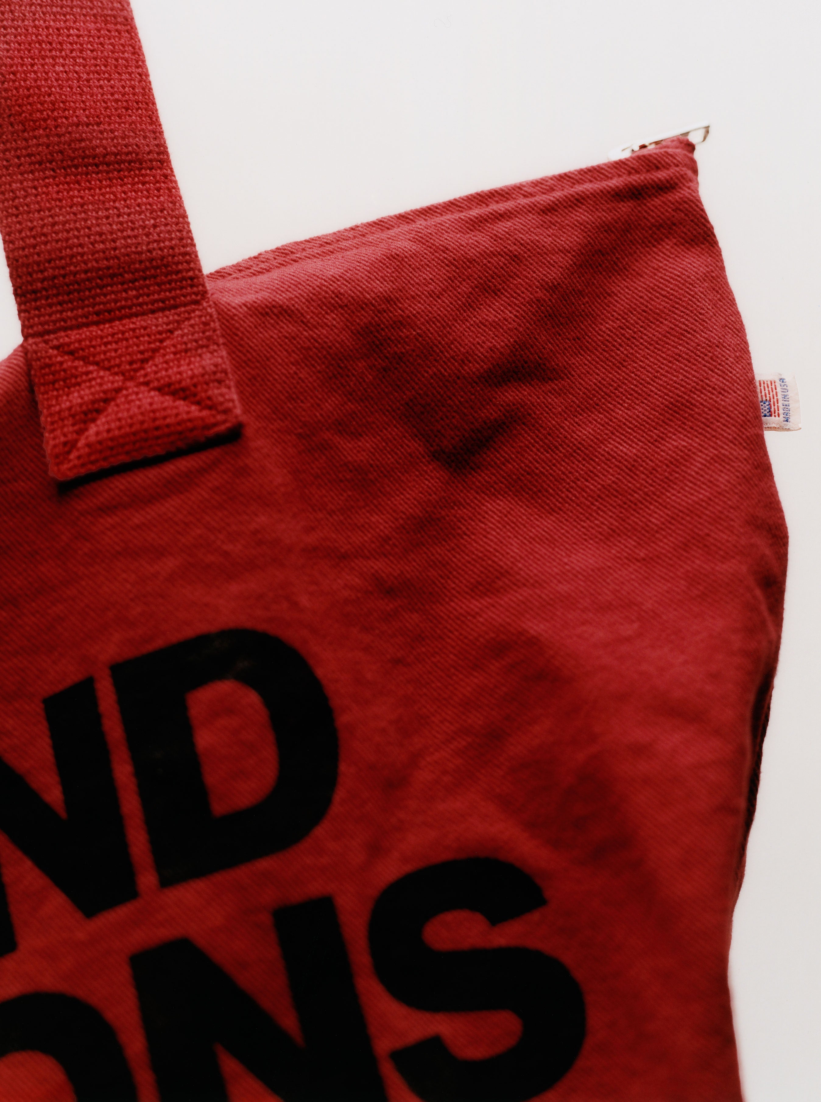 FE Monogram Carry All Tote (Red)