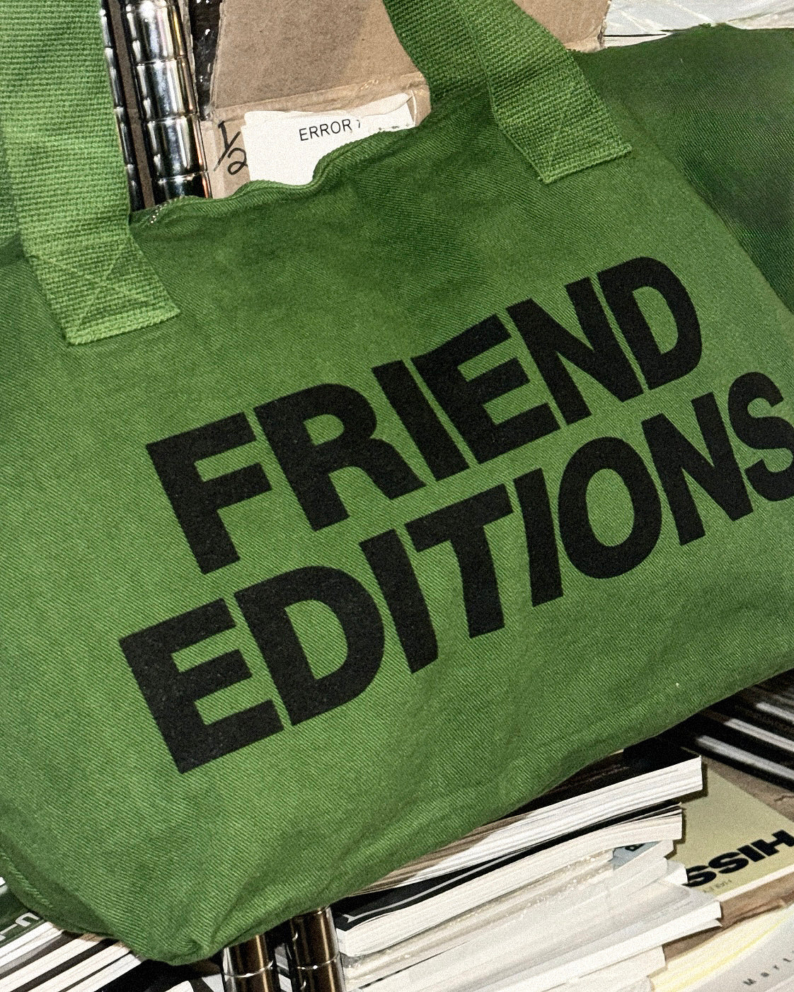 FE Monogram Carry All Tote (Green)