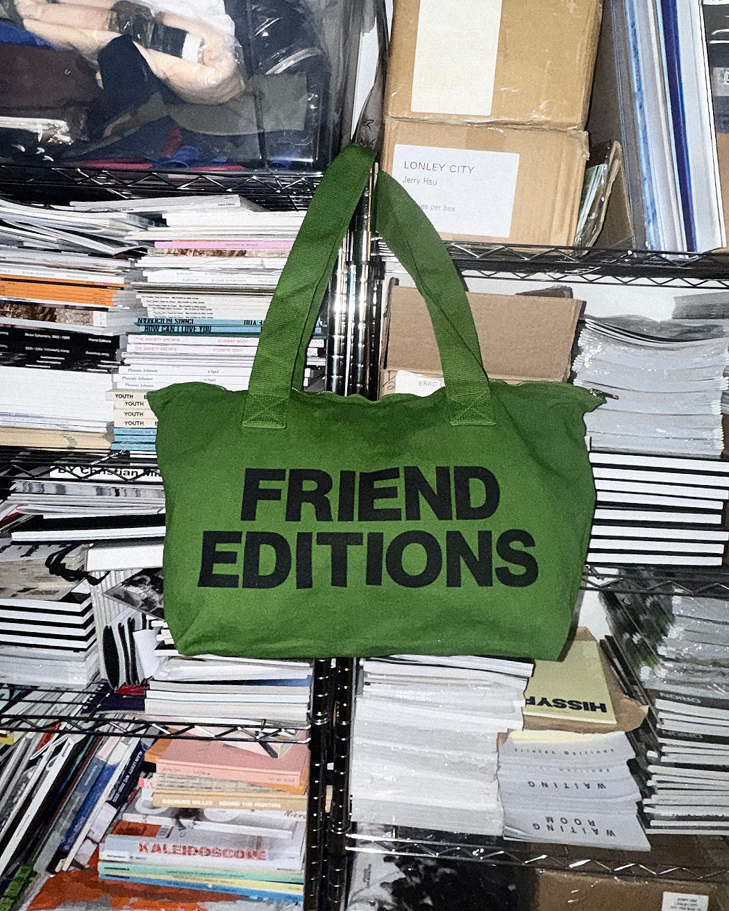 FE Monogram Carry All Tote (Green)