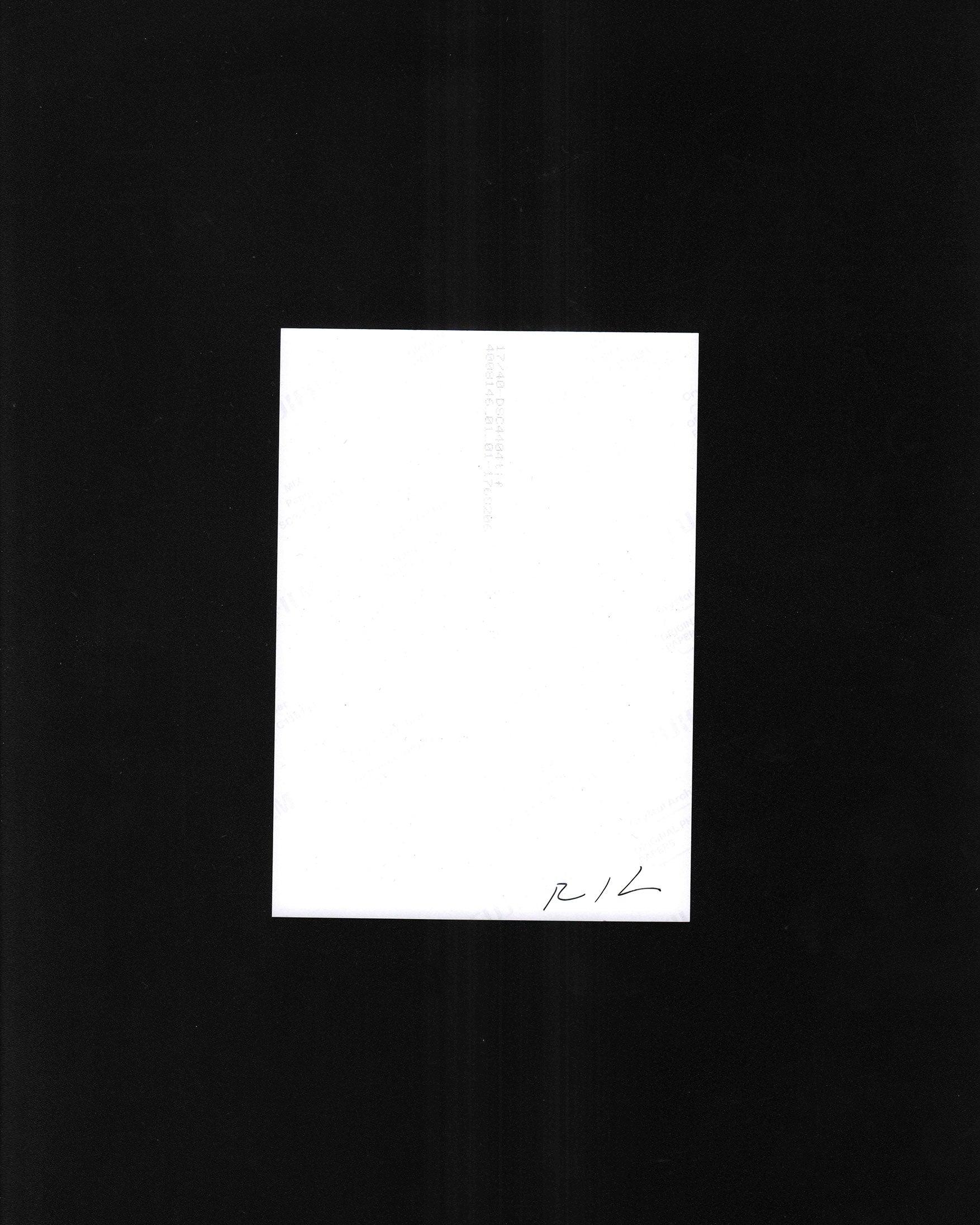 Books Food Phones: Richard Kern (Zine+Prints)