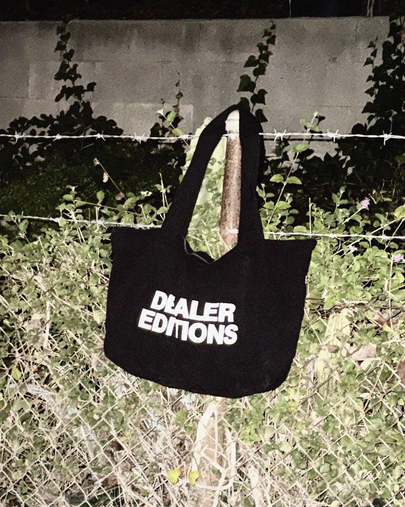 FE at AD Monogram Carry All Tote (Black)