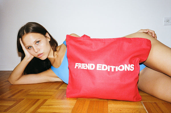 FE Logo Tote Bag V2 – FRIEND EDITIONS